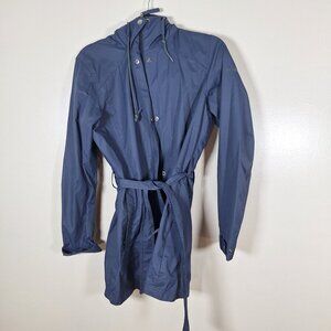 Columbia Full Zip womens Blue Jacket belted size small